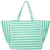 PIECES Borsa da donna Pcsassi Large Tote Bag Bc Sww, Verde irlandese, Einheitsgröße