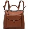 Fossil Zaino da donna Parker 25,4 cm L x 10,16 cm W x 23,50 cm H, marrone, 25.4cm L x 10.16cm W x 23.50cm H