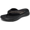 Skechers Go Walk Flex Sandalo da Donna, Nero, 40