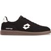 Lotto VINTAL SC - Sneaker Unisex, Taglia 40 EU, Colore: Nero/Bianco, Nero Bianco, 40 EU