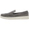 JACK & JONES Suede Loafer SN, Jfwmaccartney-Mocassino in Pelle Scamosciata Uomo, Grigio, 45 EU