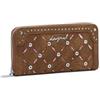 Desigual portafoglio Mone Yankee Fiona Long Wallet Camel marrone