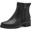 MARCO TOZZI 2-25064-43 Bootie Zip+Slip da Donna, Stivali alla Moda, Nappa Nera, 41 EU