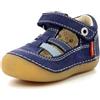 Kickers Sushy - Sandali Bimbo 0-24, Blu (Bleu Tricolore 53), 20 EU