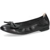 CAPRICE Ballerine da Donna in Pelle, Nero (Black Nappa), 39 EU