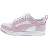 PUMA Rebound V6 Low, Sneaker Unisex - Adulto, White Rose Mauve, 48 EU