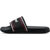 hummel Sandalo unisex per piscina RT Slide, nero/bianco/rosso, 37 EU, nero bianco rosso, 37 EU