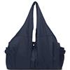 VOLGANIK ROCK Piccola borsa a tracolla in nylon da donna, multi tasca, borsa a tracolla leggera da donna