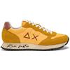 SUN68 Sneaker Running Tom Vintage Suede/Nylon Giallo U25SU18 Z44105, Giallo, 41 EU