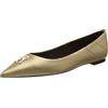 Tommy Hilfiger Ballerine Donna Pointy Chic Ballerina Gold Eleganti, Oro (Gold), 39 EU