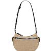 Desigual Borsa in raffia comoda, pratica e capiente con chiusura zip. Possiede una tsca interna con zip, due laterali ed una frontale con zip. Inoltre presenta un atasca antintrusione sul resto con
