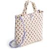 Vera Bradley Premium Cotton Mini Original Tote Bag, Borsa Donna, Rachel Ditsy, Taglia Unica