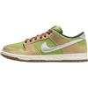 NIKE SB Dunk Low PRO, Sneaker Uomo, Sesame/Metallic Silver-Pear-Fir, 40.5 EU