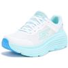 Skechers Max Cushioning Endeavour Canova Sneaker da Donna, Bianco/Azzurro., 39 EU