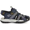 Geox Bambino J Borealis Boy B Sandal, Navy Grey., 24 EU