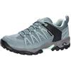 Brütting Mount Pinos Low, Scarpe da Trekking Unisex-Adulto, Turchese/Nero, 36 EU