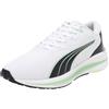 PUMA Women's Sport Shoes ELECTRIFY NITRO 2 RUN 75 WNS Road Running Shoes, PUMA WHITE-PUMA BLACK-LIGHT MINT, 40