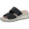 CAPRICE Caprice Damen 9-27207-46 Sandali con zeppaDonna
