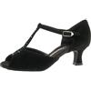 Diamant Ladies Dance Shoes 010-064-101 - Black Suede - 5 cm Latino [UK 2,5]