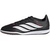 adidas Unisex - Bambini e Ragazzi Predator Club Sala Indoor Football Kids Shoes, Core Black/Ftwr White/Lucid Red, 31 EU