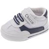 Chicco, Scarpe Bambino, Sneakers Bambino con Stringhe Elasticizzate e Chiusura a Strappo, Designed in Italy