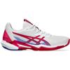 ASICS 1042A250-103 Solution Speed FF 3 Donna, White/Bright Rose EU 42.5