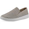 White Mountain Sneaker Courage Donna, Oro/Tessuto, 43 EU