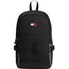 Tommy Jeans Uomo Zaino Outdoor Backpack con Tasche Laterali, Nero (Black), Taglia Unica