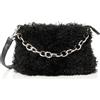 caneva Borsa shopper da donna, Nero, Einheitsgröße