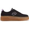 Lotto Sneaker Unisex, Nero/Viola, 36 EU, Lilla Nera, 36 EU