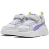 PUMA Trinity Lite AC+ Inf, Sneaker Unisex-Bimbi 0-24, White-Lavender Alert-Glacial Gray, 20.5 EU