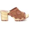 KICKERS KICK WOODSTOK - Infradito, CAMEL,