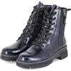 Rieker 73821, Barca da Motociclista Donna, Blu, 43 EU