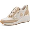 MARCO TOZZI Donna Sneaker Morbida Soletta Feel Me Estraibile Morbida Fodera Interna alla Moda