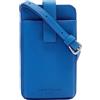 LIEBESKIND BERLIN Pelle borsa per cellulare borsa a tracolla Harris Mobile Pouch Pool blu