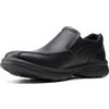 Clarks Bradley Step Black Tumbled Leather 10.5 D (M)