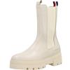 Tommy Hilfiger Monochromatic Chelsea Boot Fw0fw06730 Stivale bassoDonna