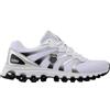 K-Swiss Tubes 200, Scarpe da Ginnastica Uomo, Bianco e Nero Argento, 41.5 EU