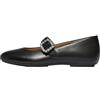 Fitflop Delicato Crystal-Buckle Leather Mary Janes, Scarpa Jane Donna, Nero, 41.5 EU Stretta