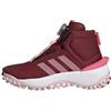 adidas Unisex - Bambini Fortatrail Shoes Kids, Shadow Red / Orchid / Clear Pink, 38 EU