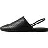 Calvin Klein Oblique Baller Sling Cut Lth Hw0hw03034, Ballerine Donna