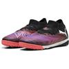 Puma Future 8 PRO Cage - Scarpe da Calcio Unisex, Puma Black-Puma White-Glowing Red,