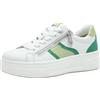 Tamaris Comfort Sneaker da Donna con Plateau con Cerniera a Taglio Basso