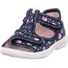 Superfit Polly, Pantofole Bimba 0-24, Blu Multicolore 8040, 20 EU