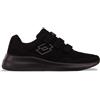 Lotto Sneaker Unisex, Nero/Grigio Dk, 43 EU, Nero Grigio Scuro, 43 EU