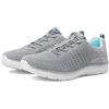 Skechers Virtue, Scarpe da Ginnastica Donna, Grey Multi Coloured, 39.5 EU