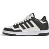 adidas Donna Rapid Court Low Shoes, Core Black/Cloud White/Ftwr White, 35.5 EU
