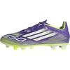 Adidas Unisex - Adulto F50 Club Firm Ground/Multi Ground Football Boots, Purple Rush/Cloud White/Lucid Lemon, 44 2/3 EU