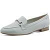MARCO TOZZI Donna Slip-On morbido Feel Me Plantare morbida Fodera Vegan Vegan, verde (MINT), 39 EU