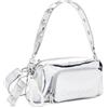 Desigual Borsa da donna in poliuretano, taglia unica, Nero, One size